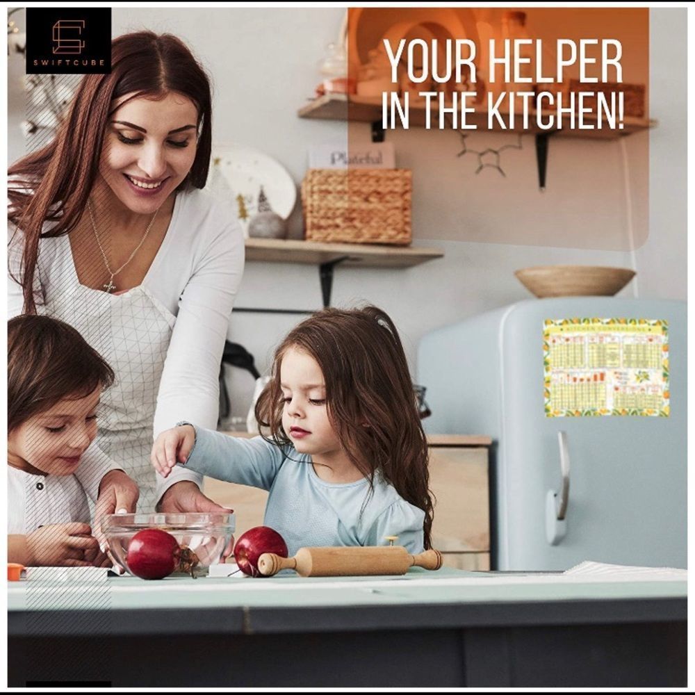 Kitchen Conversion Chart Magnet - Picture 3 of 9